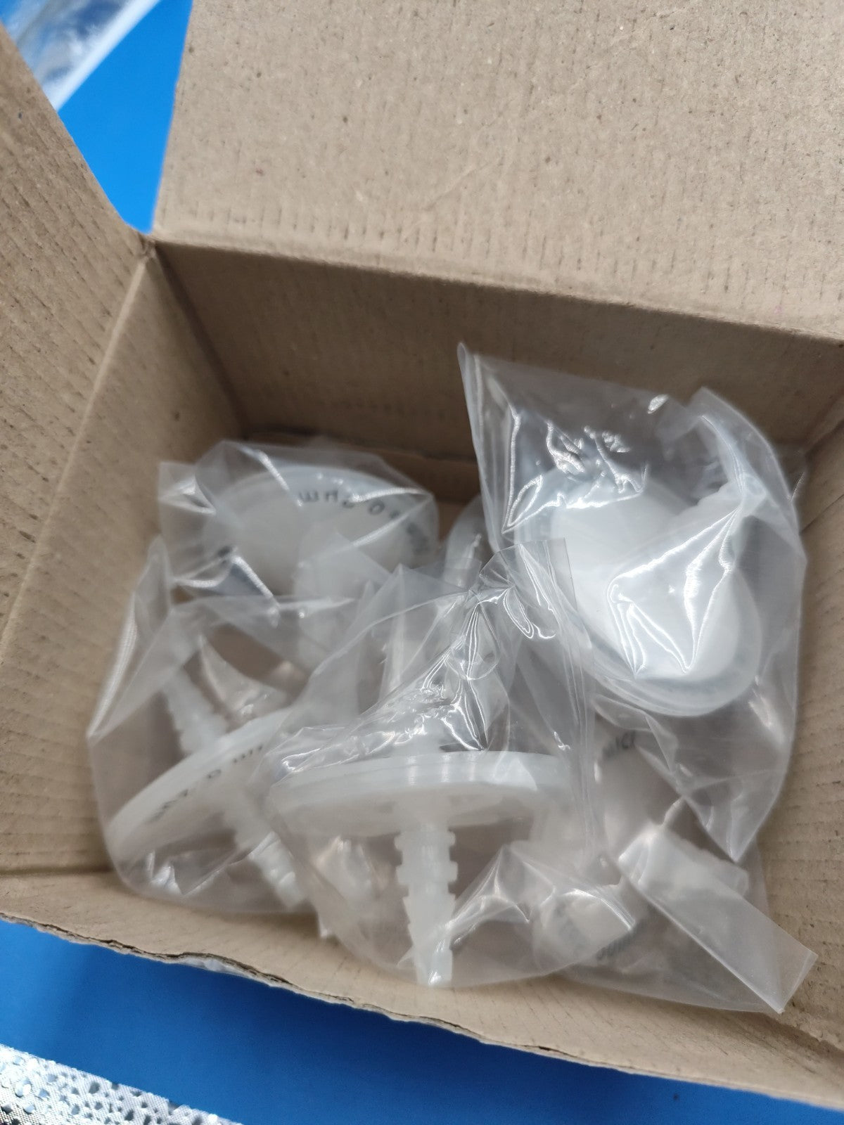 OMICRON AIR VENT FILTERS Sterile 200050R PTFE Individual Packed 50 mm 0.22um Pk7