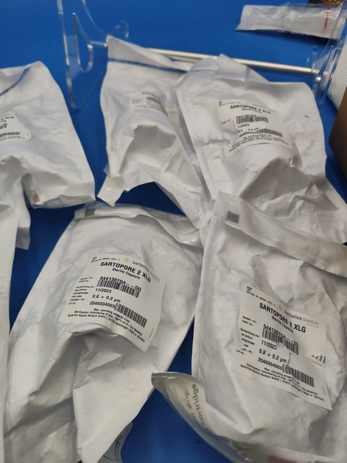 sartorius sartopure 2 XLG 0.8 um sterile capsule