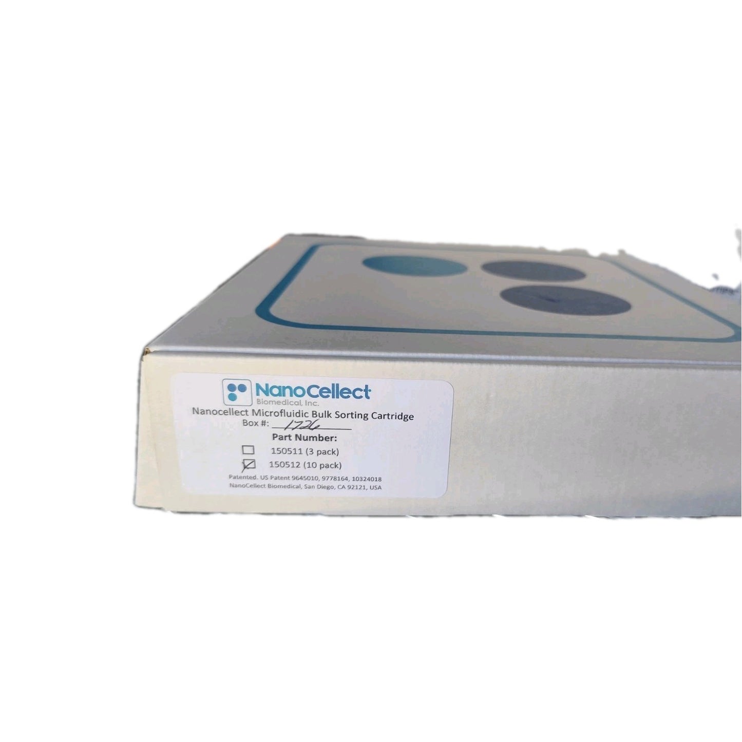 Nano Cellect Microfluidic Bulk Sorting Cartridge 150512 Box Of 10