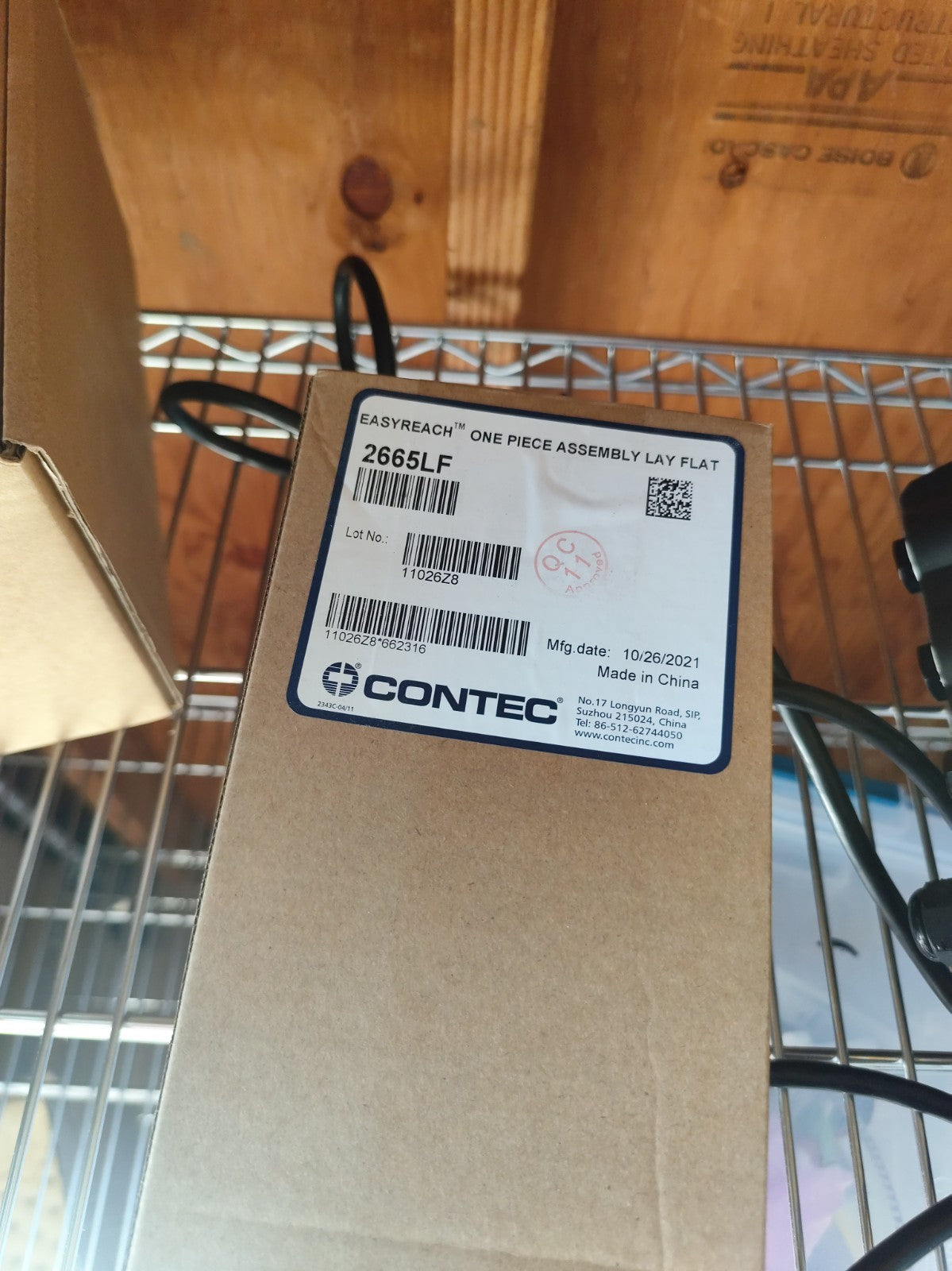 Contec EasyReach Stainless Steel One-Piece Lay Flat Frame 2665LF