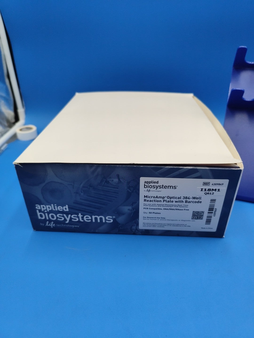 Microamp Optical Reaction Plate 384 Well With Barcode 37 PCs