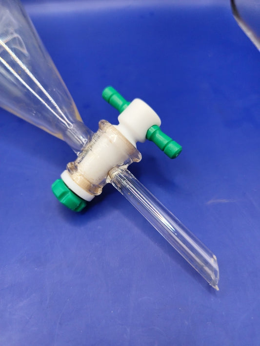 1000ml Squibb Separatory Funnel Chemglass