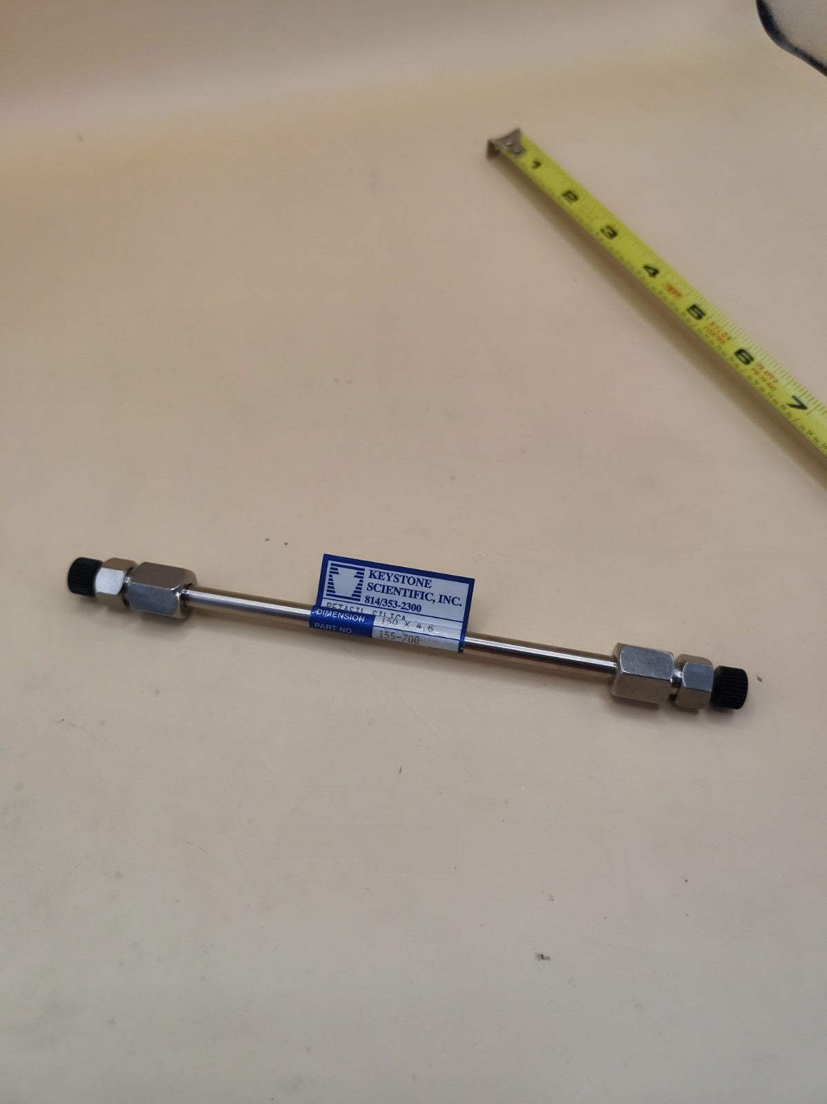 Keystone Scientific Betasil Silica 150 X 4.6 100A 155-700 HPLC Column