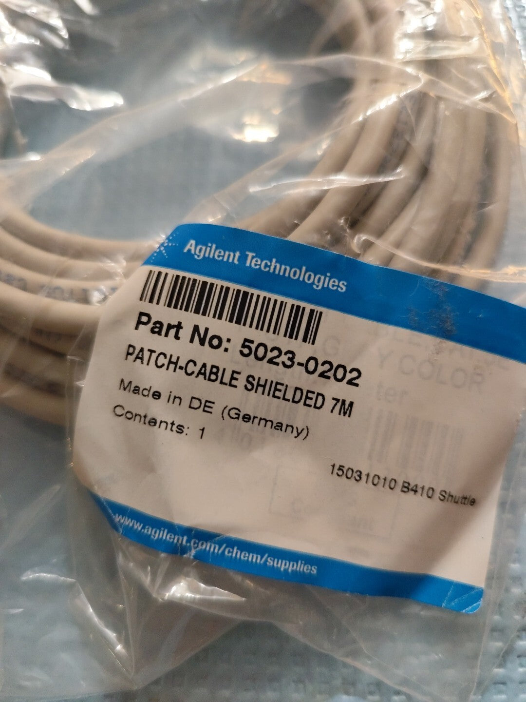 Agilent 7m / 22.9ft Shielded Patch-cable Patch Cable for LAN, 5023-0202