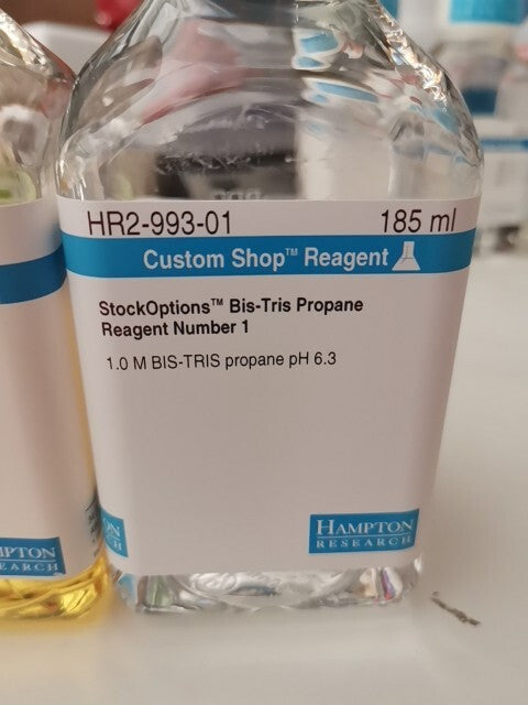 Hampton Research 1 M Bis-Tris Propane pH 9.5 And 6.3 New