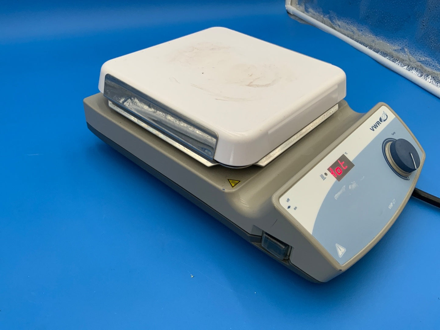 VWR hotplate VHP-C7 S1 Max 500 degrees c Warranty