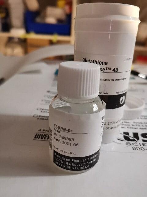 Glutathione Sepharose 4b Resin 10 ml Expired.
