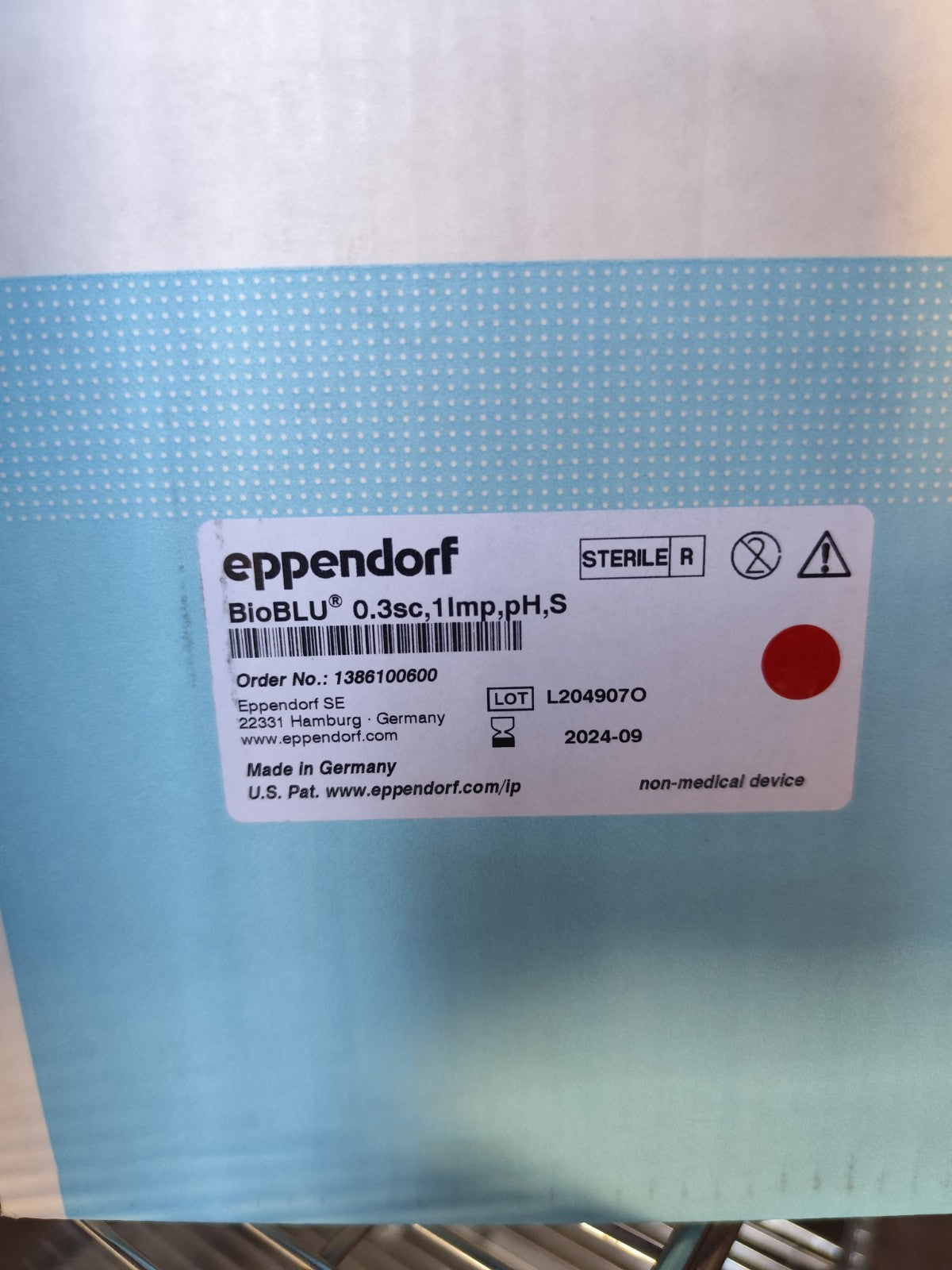 Eppendorf BioBLU 0.3sc, 1Imp, pH, S Year 2024