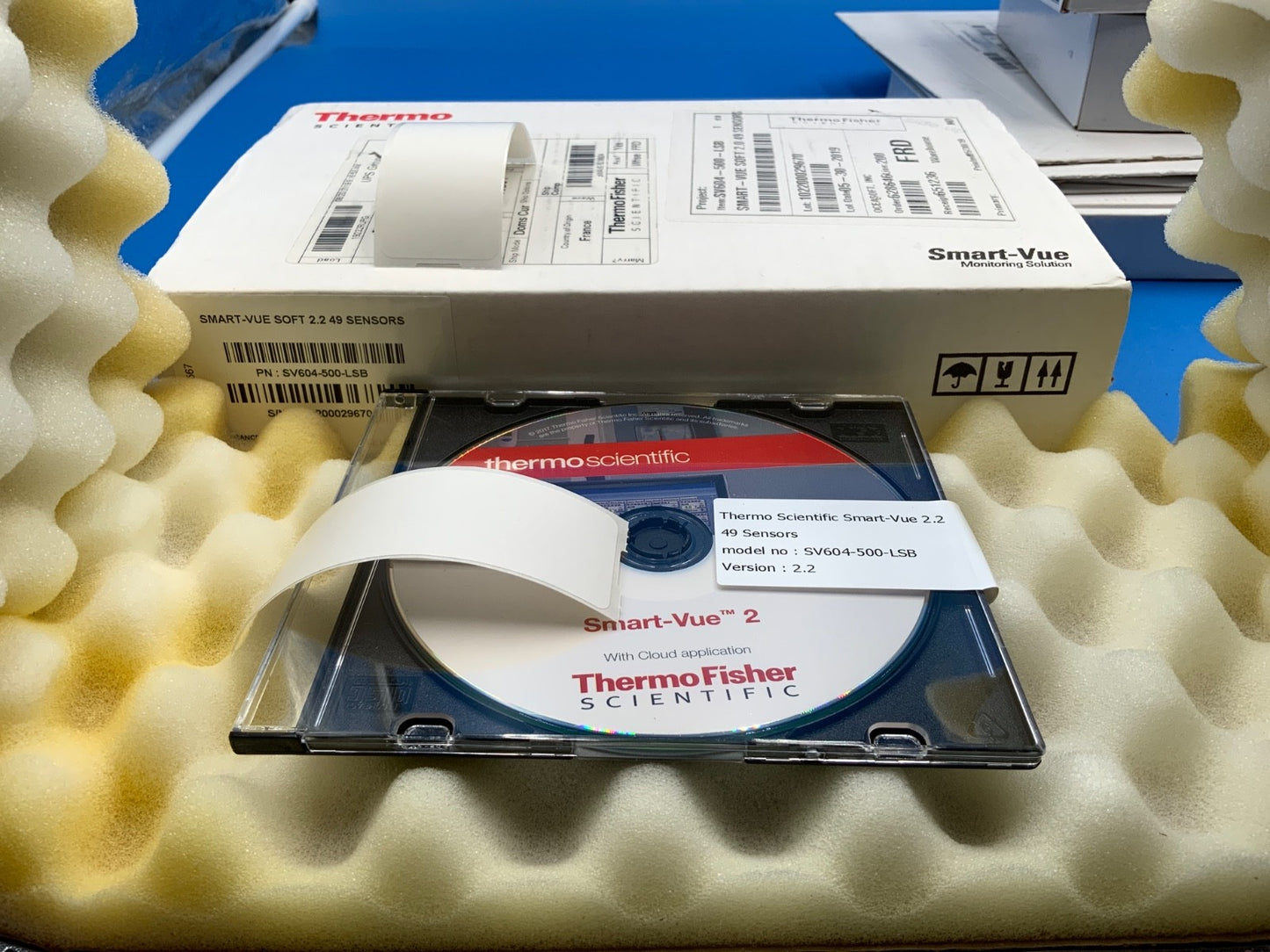 Thermo Scientific Smart-Vue 2.2 SV604-500-LSB 49 sensors CD