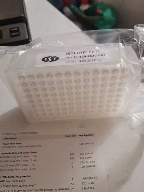 ISOLUTE® PPT+ Protein Precipitation Plates Open Box