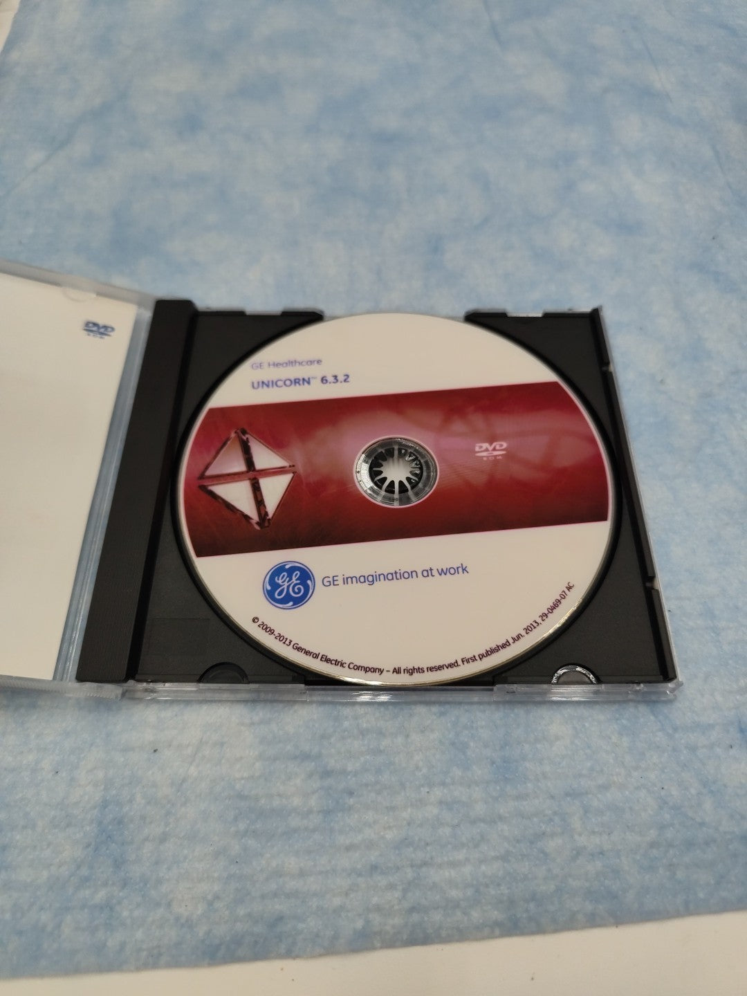 GE Cytiva Software Unicorn 6.3.2 DVD In Case