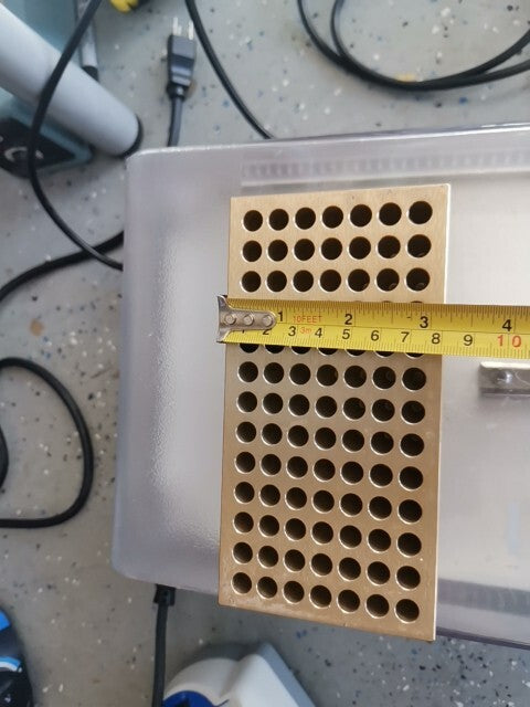 Diversified Biotech CoolSafe CHAM-2000 Aluminum Cooling Chamber for 0.5ml Tubes