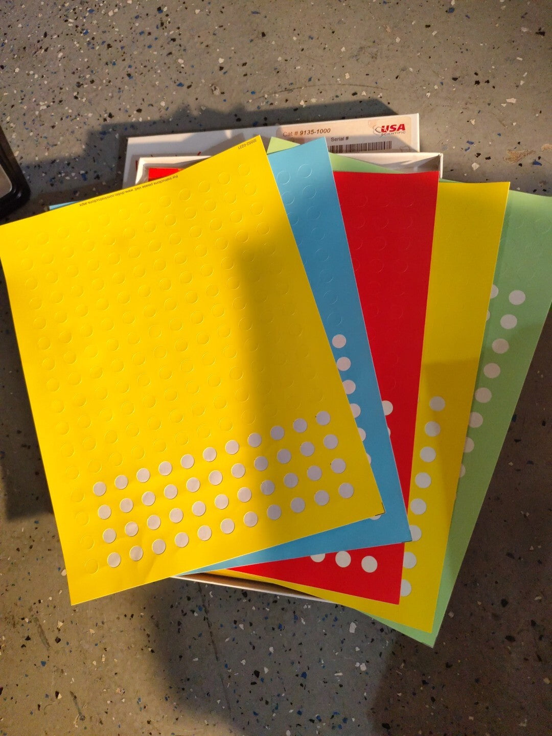 Tough-spots 3/8 Inch Round Labels 3456 Plus Some More Labels