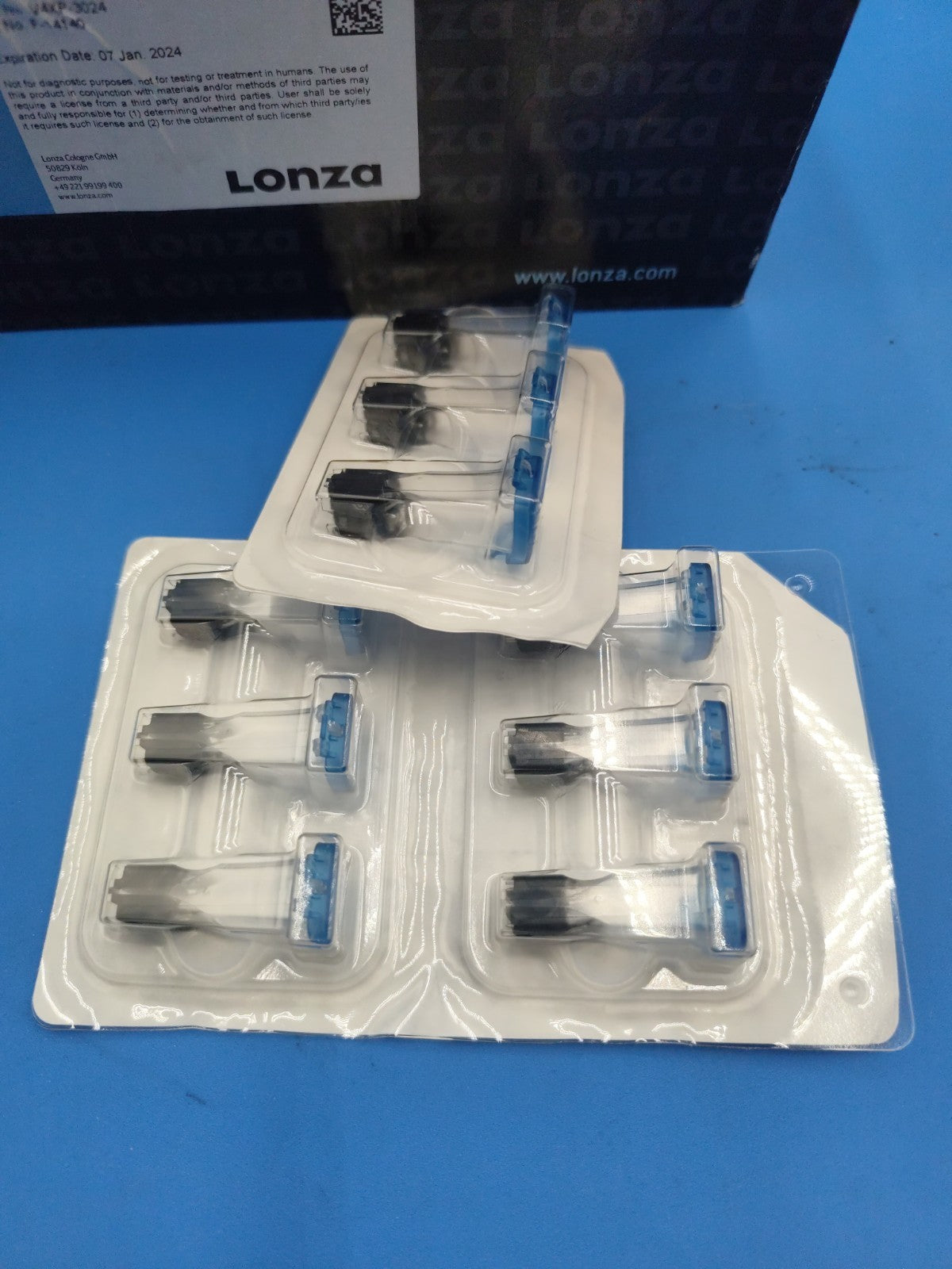 Lonza 100ul Nucleocuvette Vessel 9 Pieces Pvk-2005