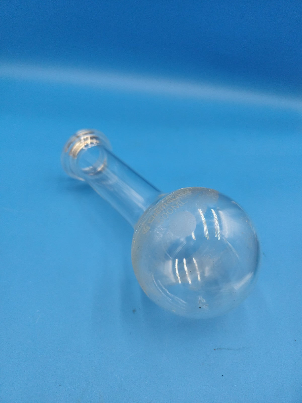 Chemglass 500ml Round Bottom flask