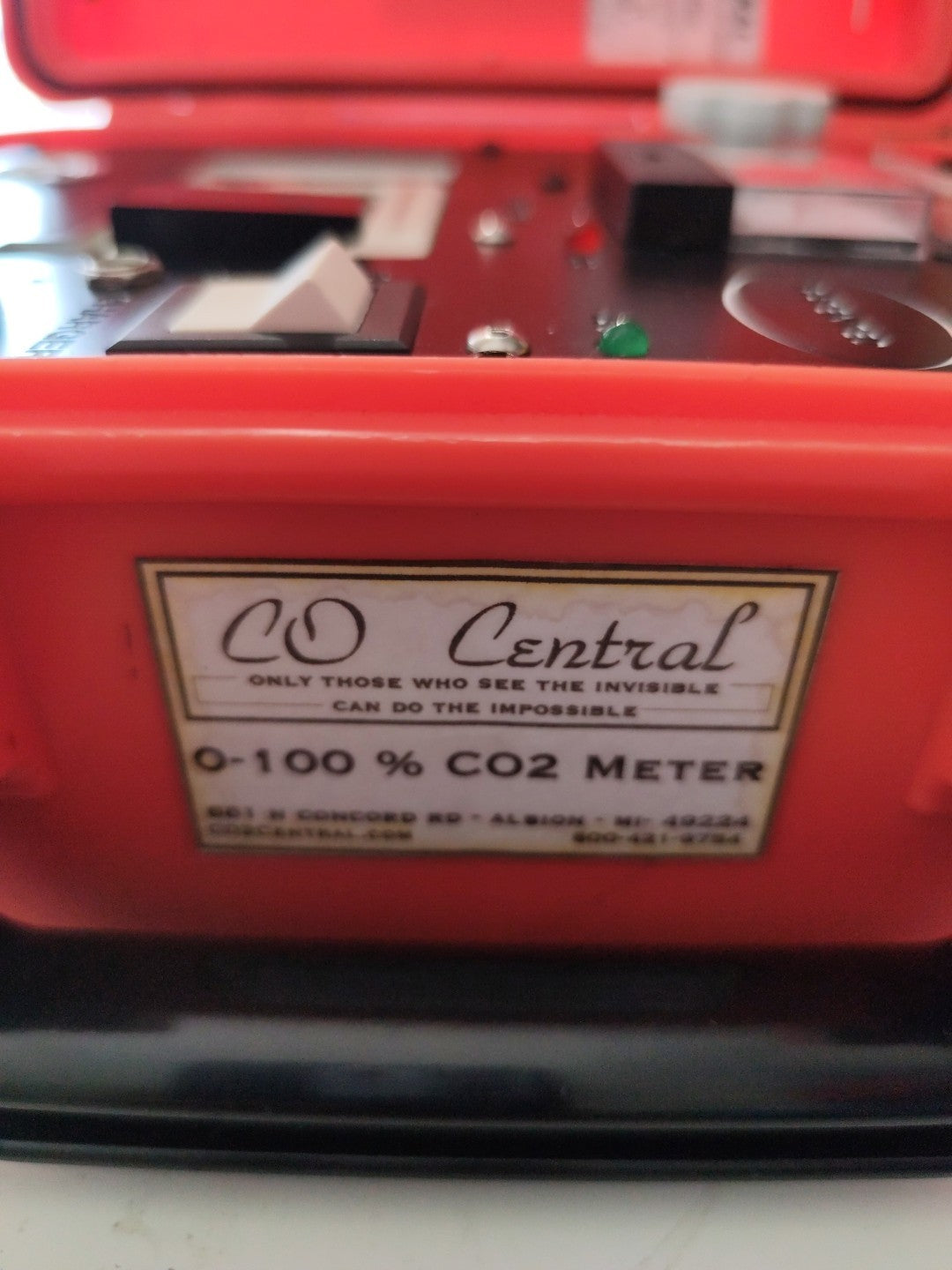 co central co2 meter