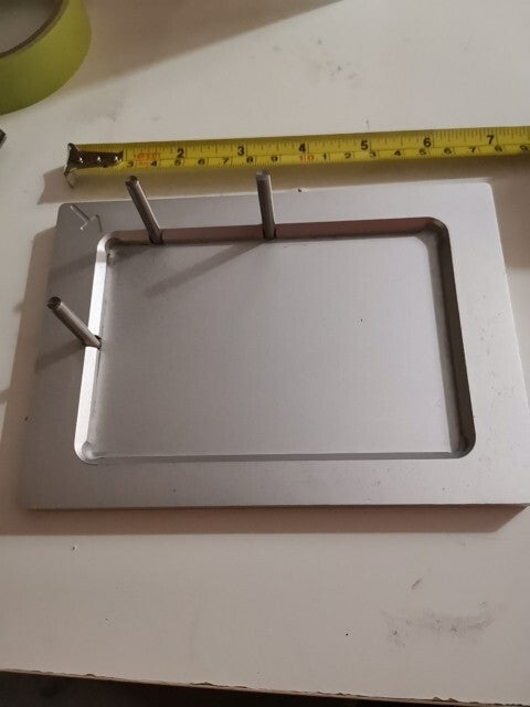 One Used Metal Bracket For Setting Hanging Crystallization Experiments