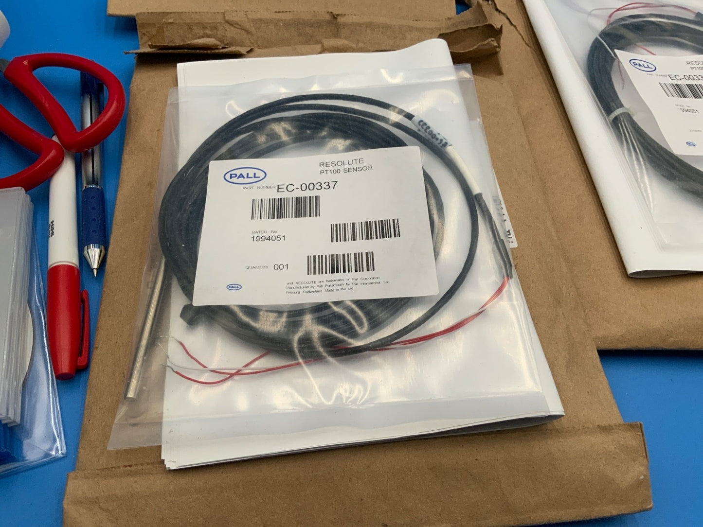 Pall resolute sesnsor PT100 EC-00337
