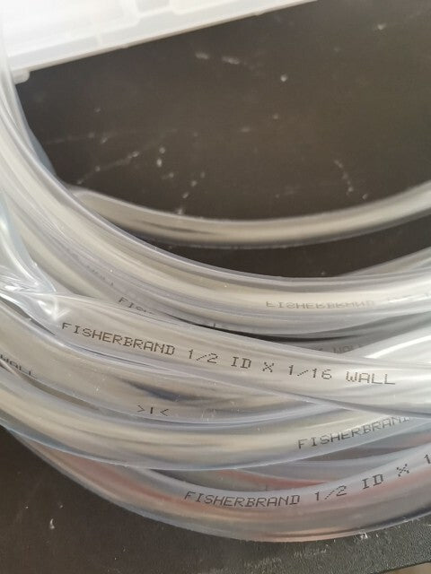 fisherbrand 1/2 ID 1/16 Wall tubing