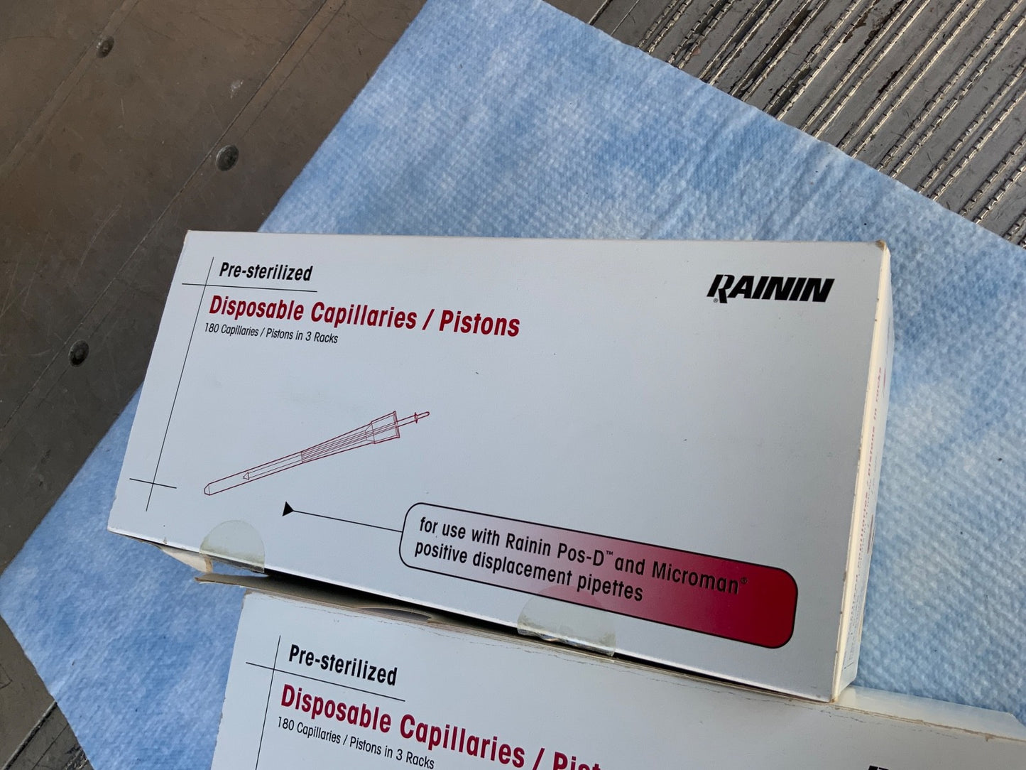 Mettler Toledo Bioclean Disposible Capillaries pistons