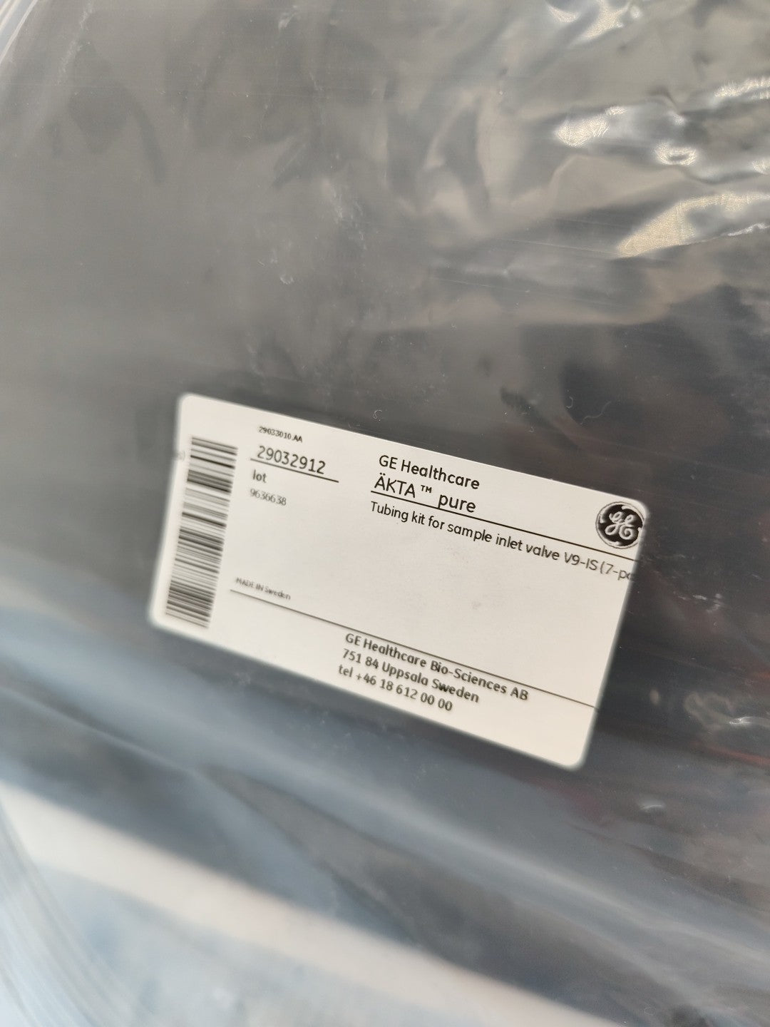 GE Healthcare Akta Pure Tubing Kit For Sample Inlet Valve V9-IS