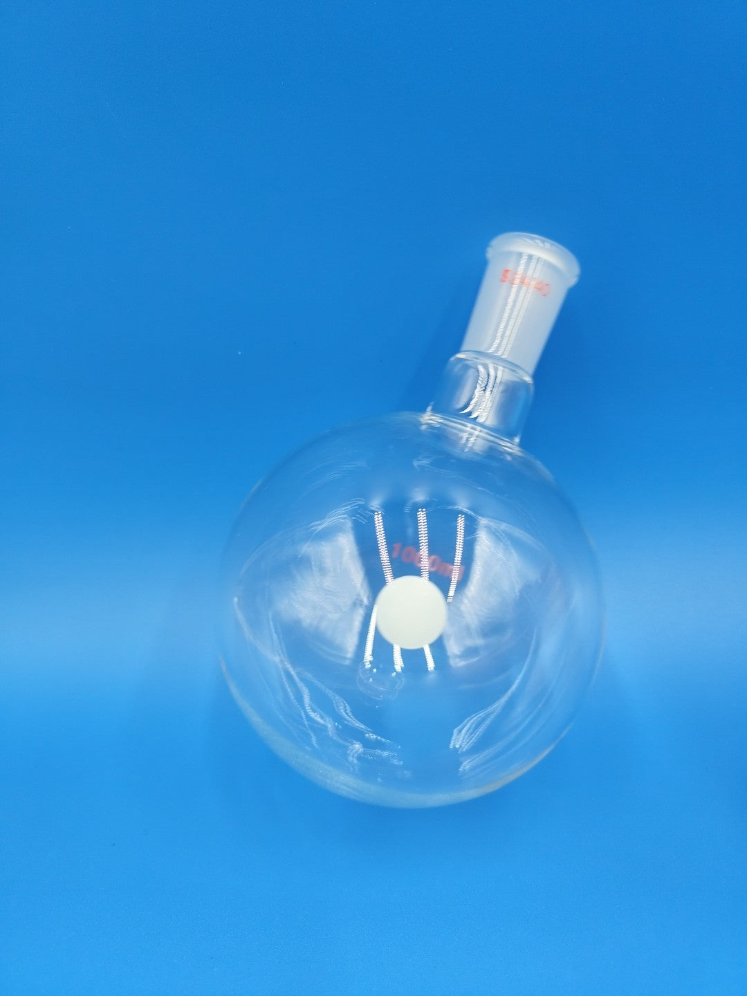 1000ml 1 Liter Round Bottom Boiling Glass Flask w 24/40 Single Neck New