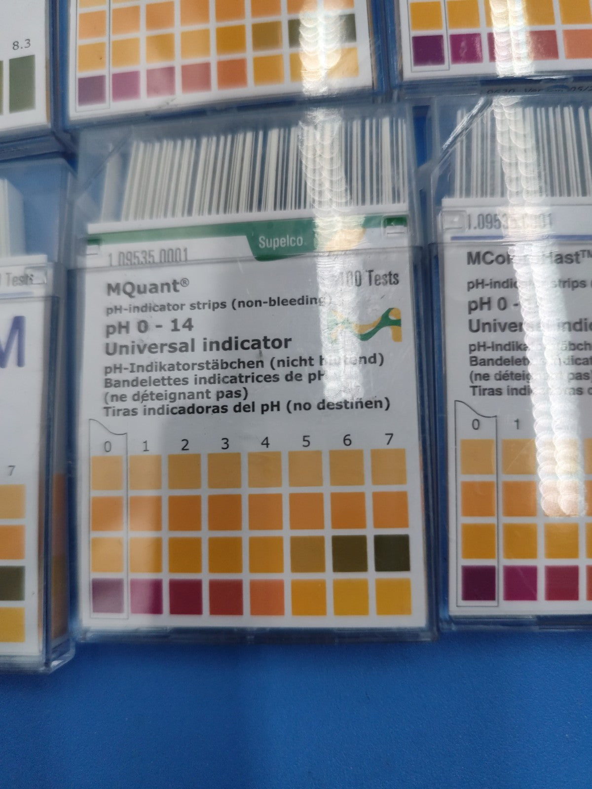 Lot Of pH Testing Paper Strips Indicator Millipore Supelco Etc