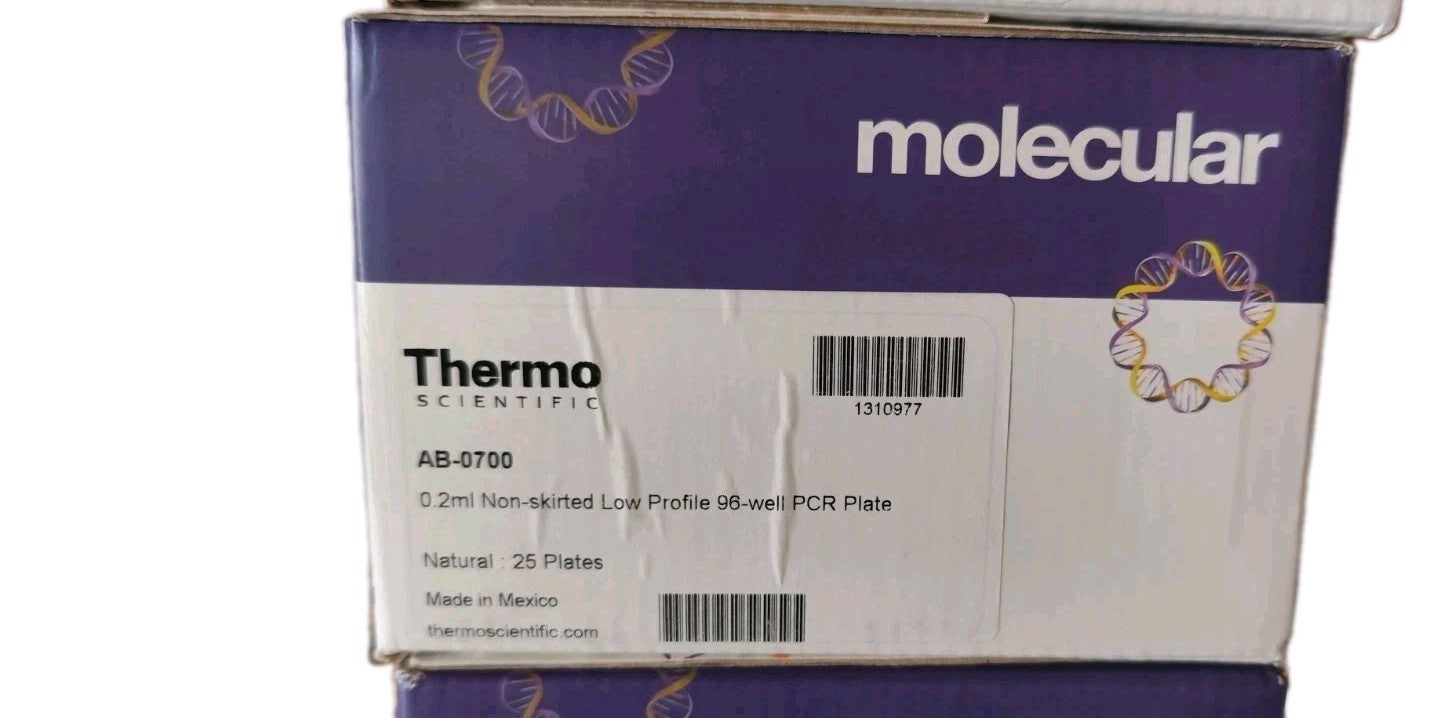 SCIENTIFICAB-0700 0.2ml Non-skirted Low Profile 96-well PCR Plate 25pcs 