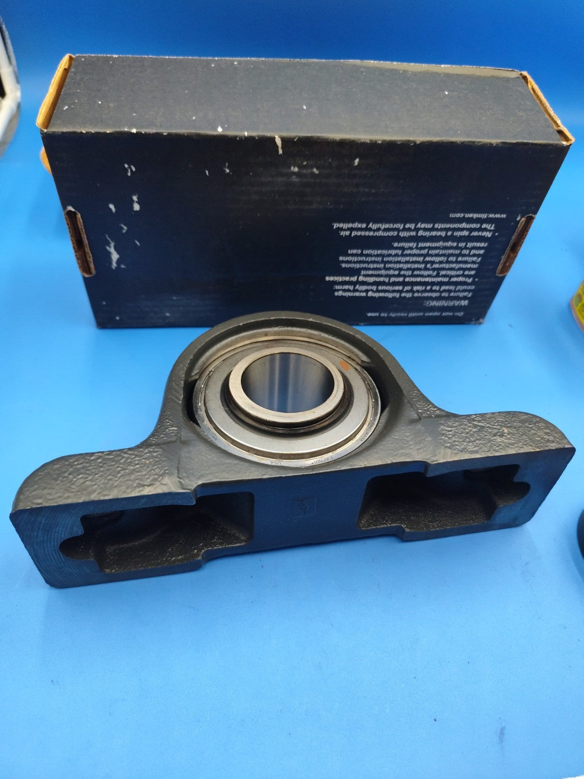 GN203KRRB bearing insert with Fafnir RAO2 3/16 housing base