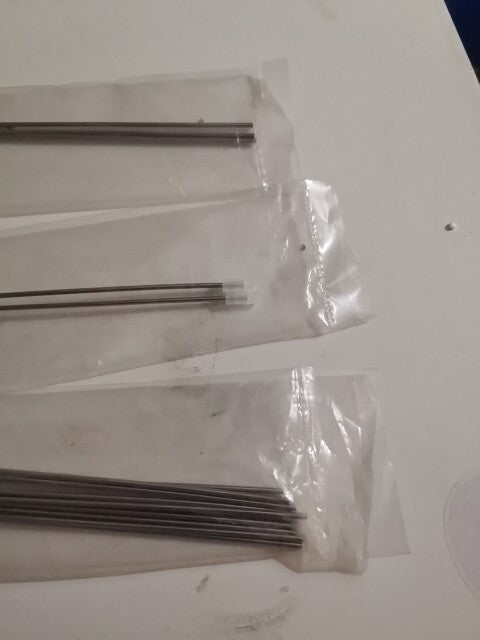 Lot Of 3 Bags Of Precut Stainless Steal Tubing U-156 U-155 SS1040-50cm