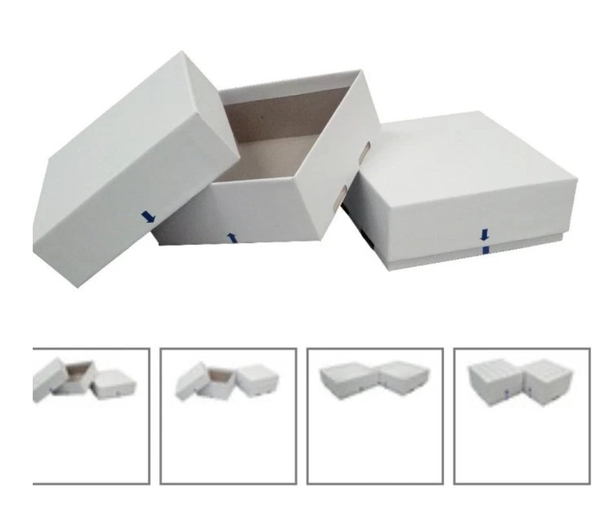 VWR 2" Cryogenic box With 81 cell divider New Cs 120 #89214-752 Liquid Nitrogen 
