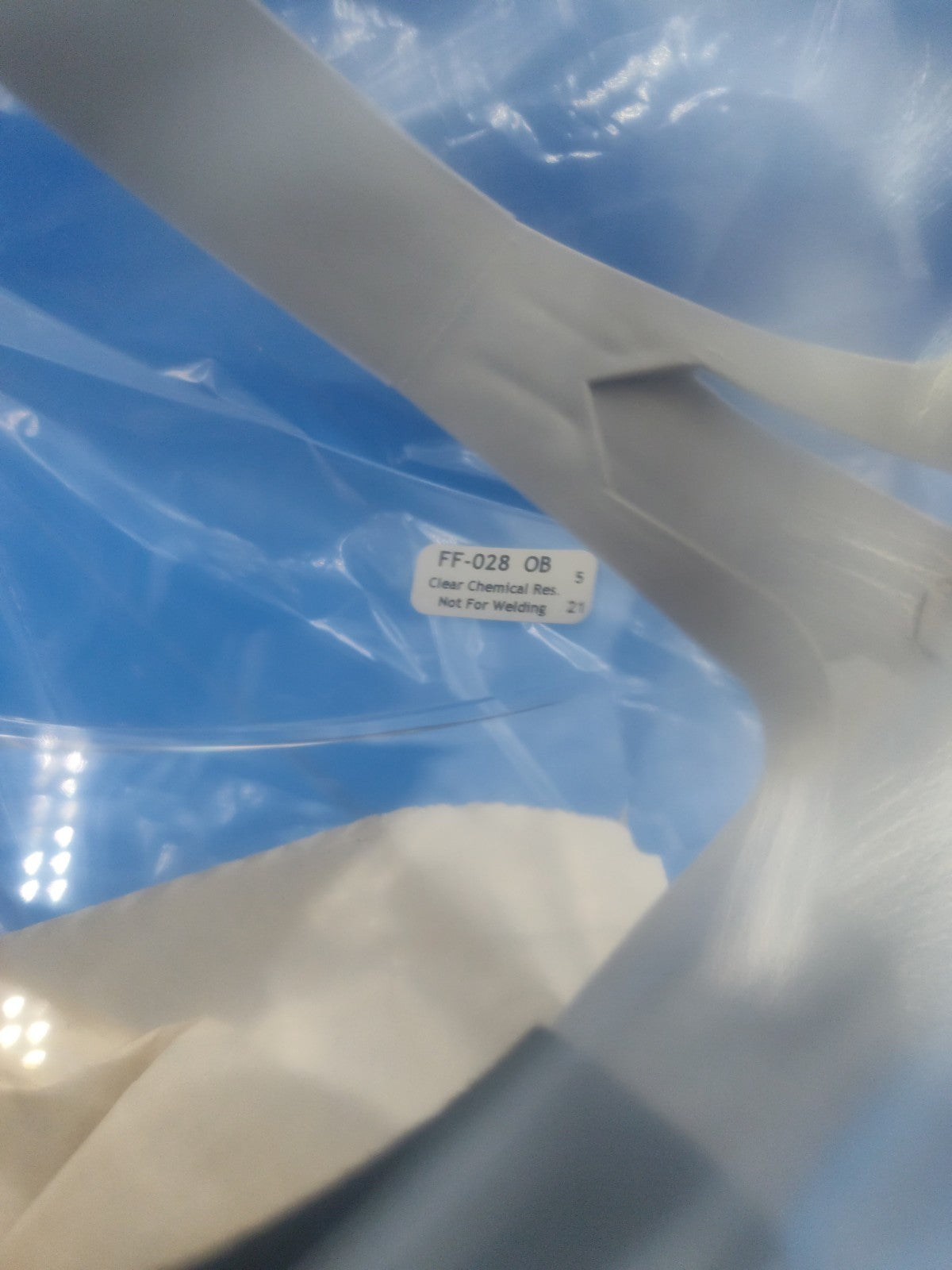 FF-028 OB CL Chemical Resistant Face Shield  UV Absorbing 