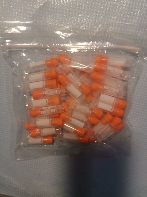 Bag Of 50 Self Standing Cryo Vial 2 ml Internal Thread With Cap