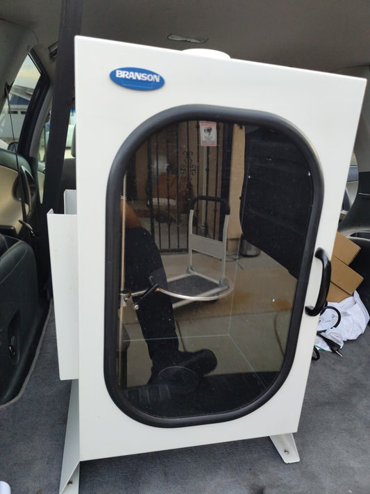 Branson Ultrasonics Soundproof Enclosure Sonication Sonicator Barrier Chamber 