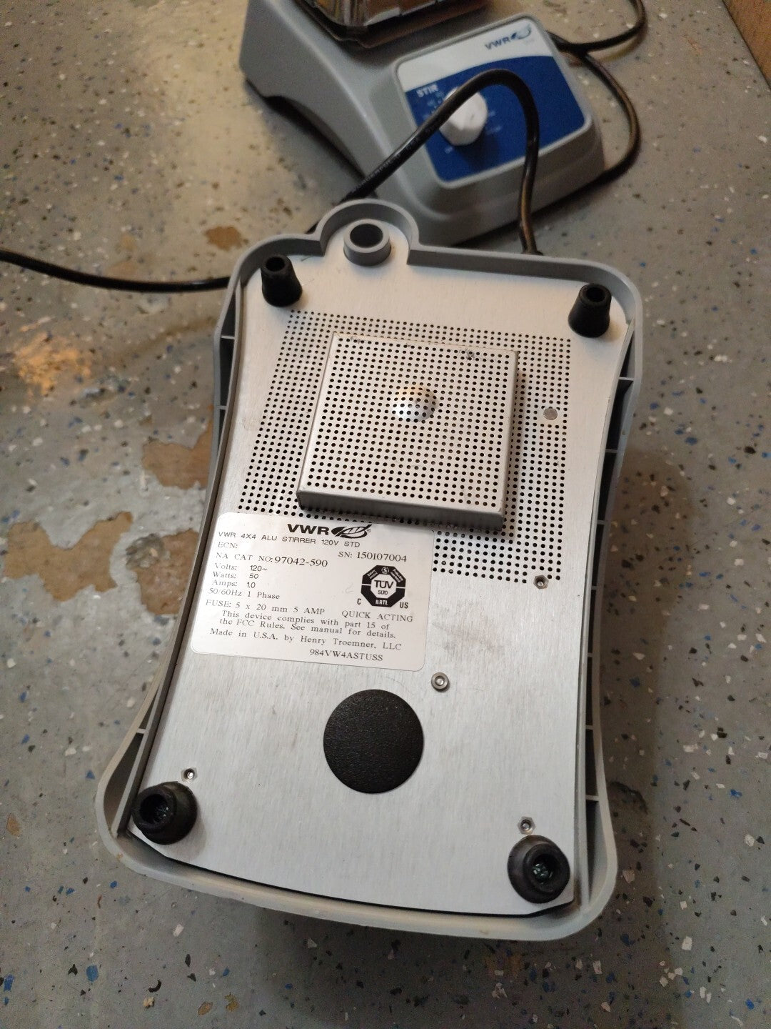 VWR Standard Magnetic Stirrers, 120 V 97042-590 Or 97042-586