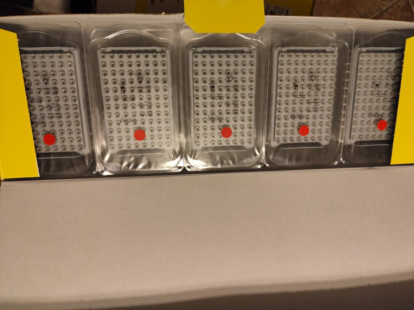 Sartorius Optifit Tip, 0.1-10 uL, Sterile, Refill Pack, 1920/pack 790013