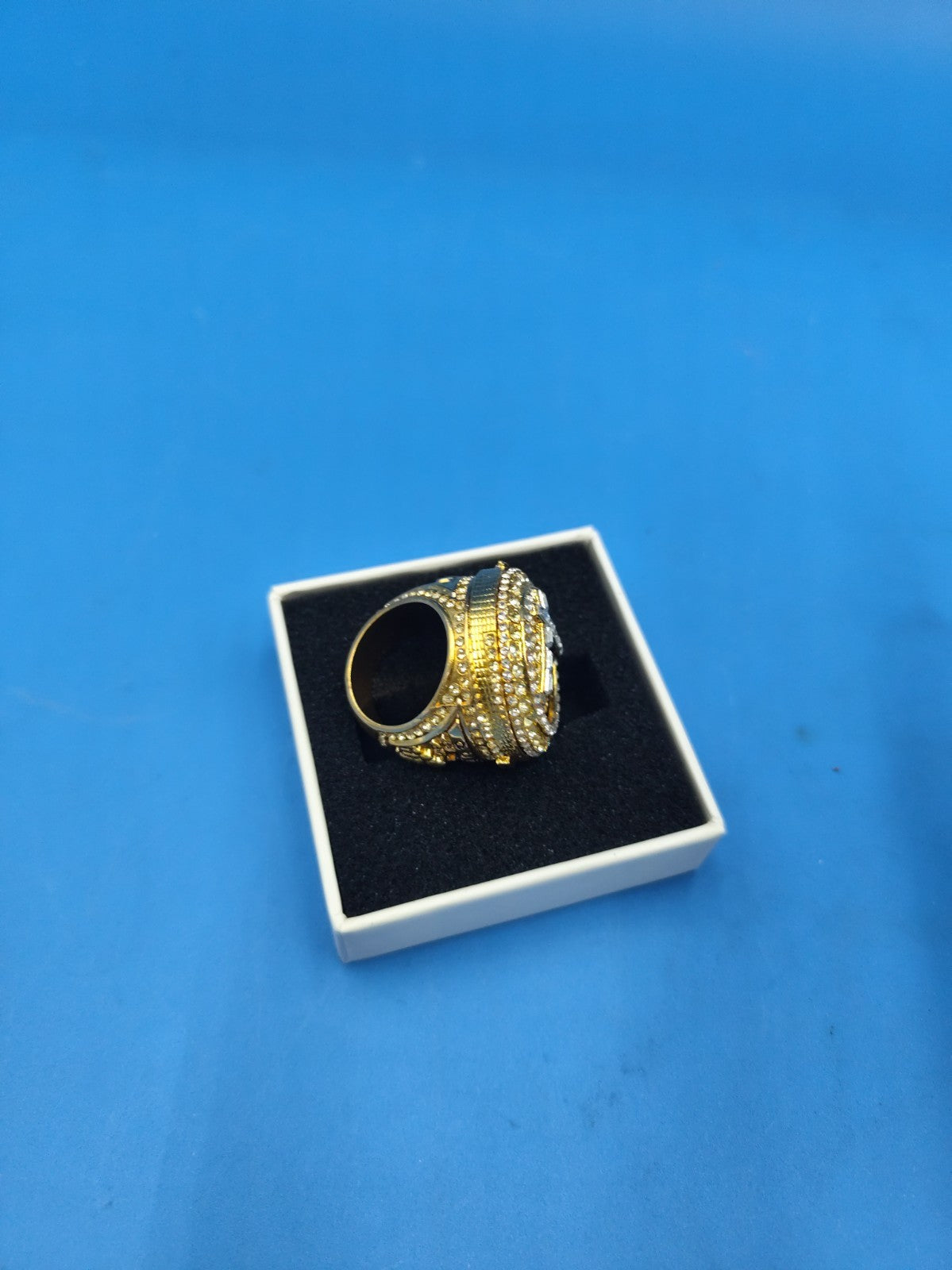 Warriors 2022 Championship Ring | Twist-Off Top | Curry #30 Replica | Fan Gift