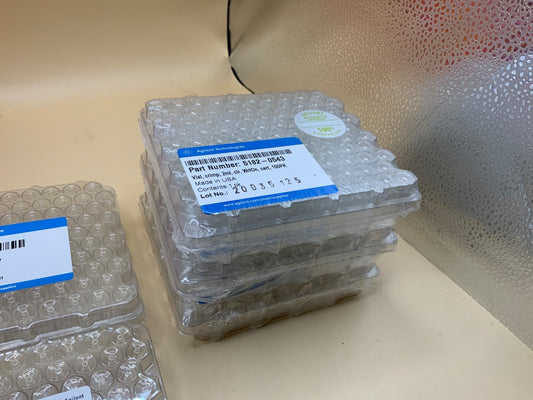 agilent vials 5182-0543 2 ml 100 pk vial crimp clear write on certified