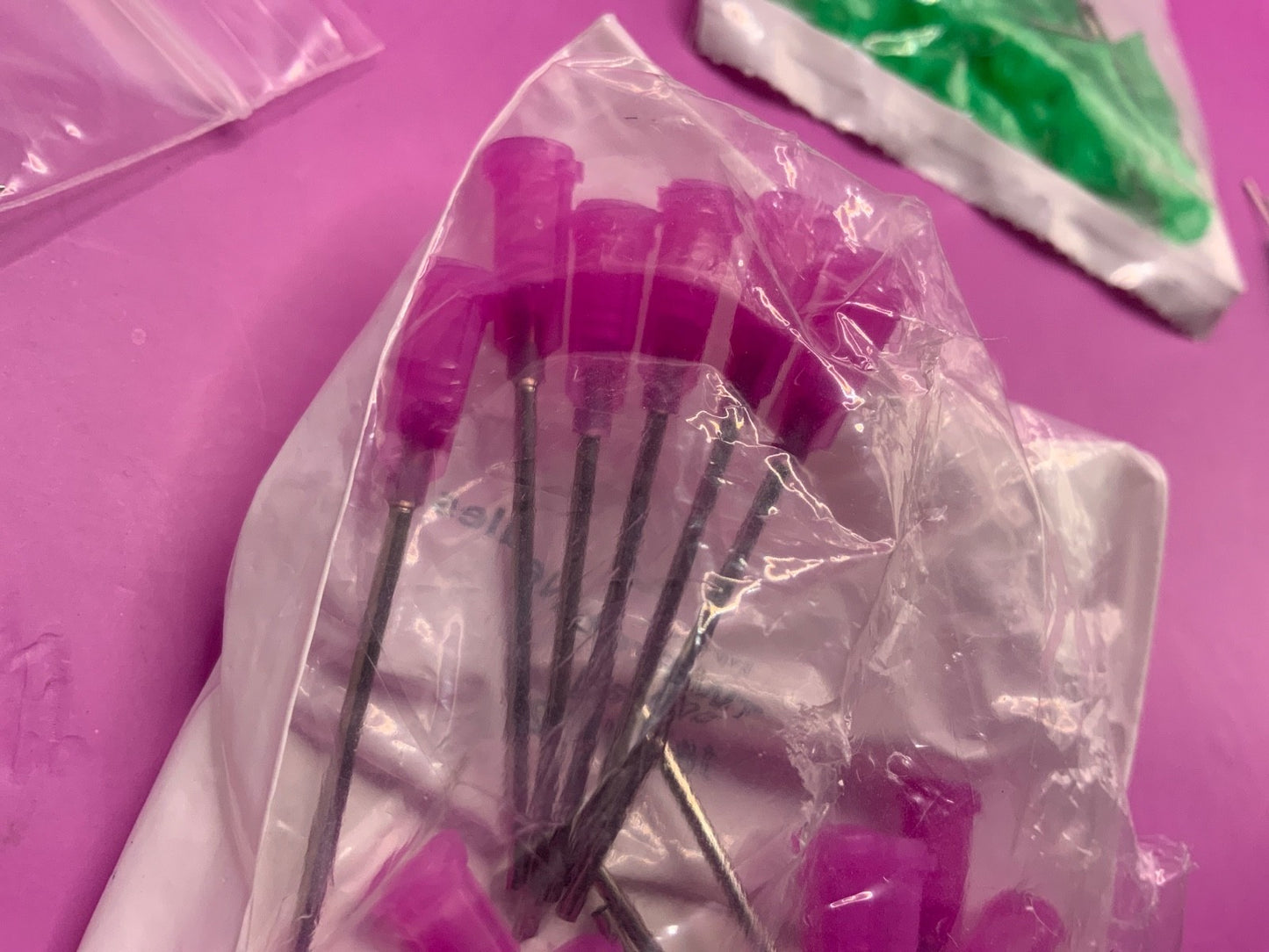 McMaster Carr Disposible Probe Needles Luer Lock Flat Guage 21 16 25