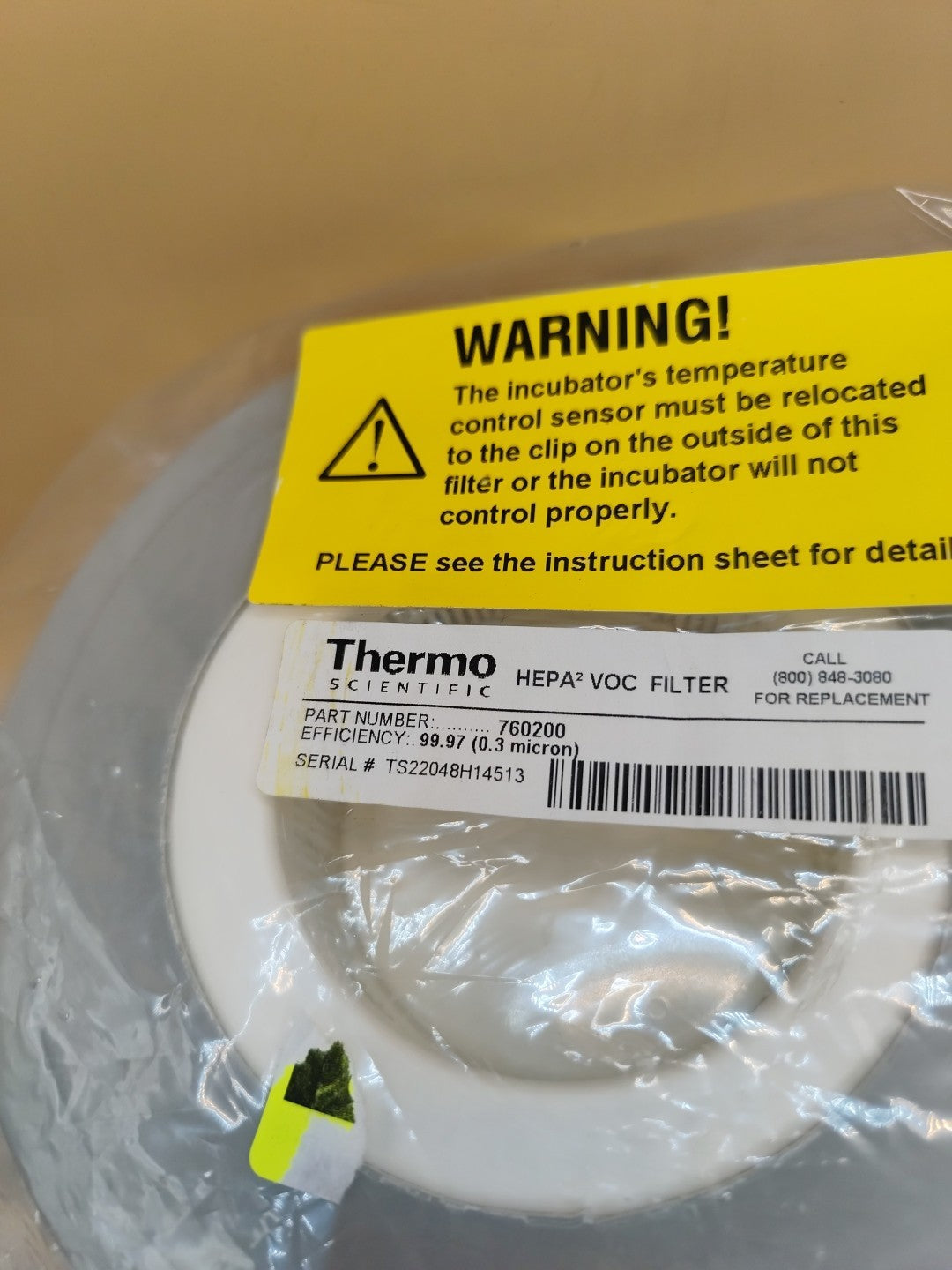 Thermo Scientific Forma HEPA2 VOC Filter 760200 New