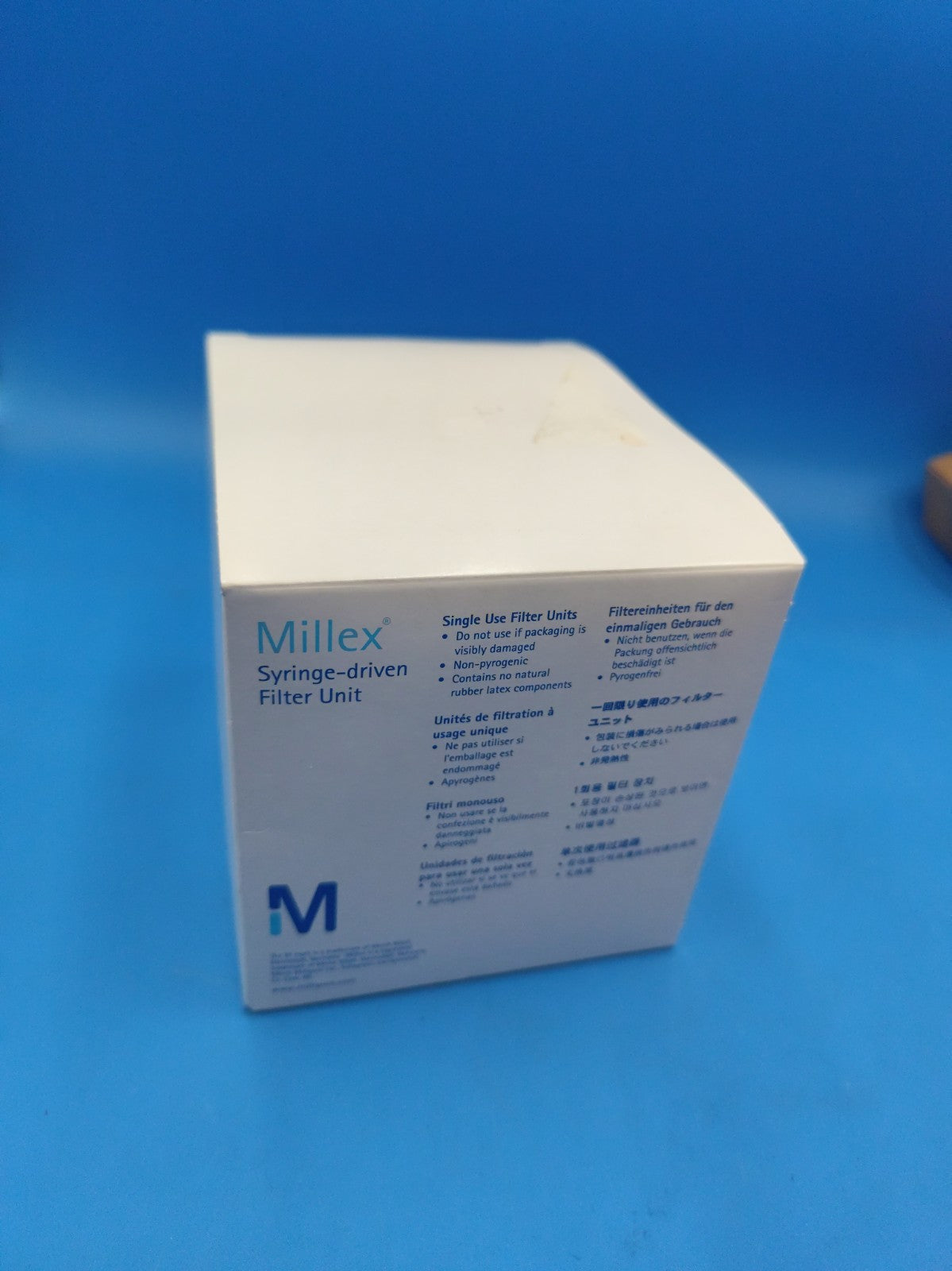 Millipore Durapore Hydrophobic Filter PVDF 4mm 0.22um Pk100 Expiration 2022