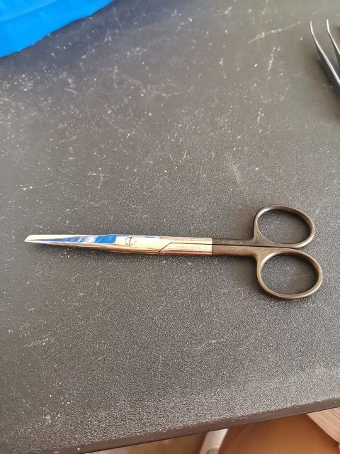 ROBOZ RS-6812SC OPERATING SCISSORS -BLUNT 5.5" Used
