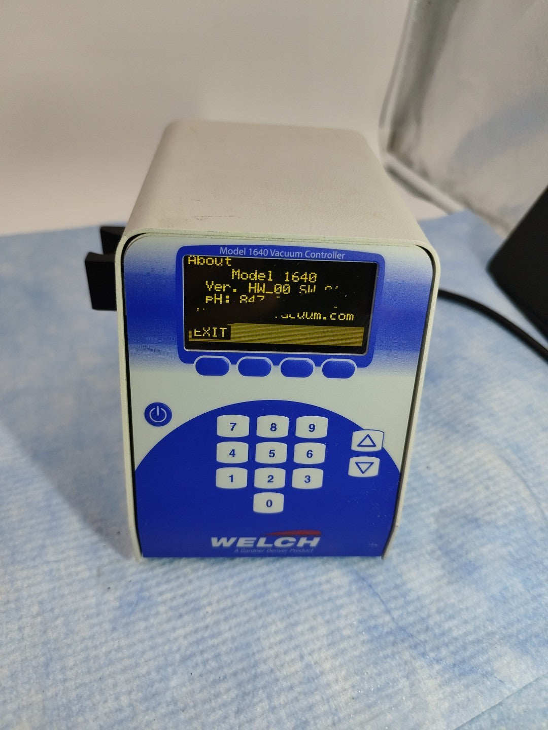 Welch Model 1640B-01 Vacuum Controlle Good Working