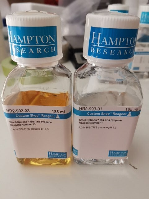 Hampton Research 1 M Bis-Tris Propane pH 9.5 And 6.3 New