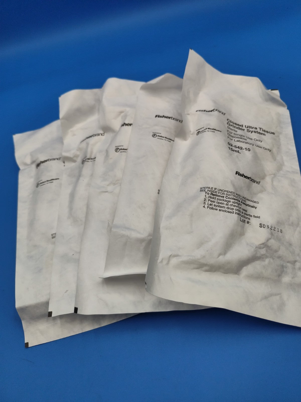 Fisherbrand Ultra Tissue Grinder System 15 mL 02-542-10 Lot Of 5 