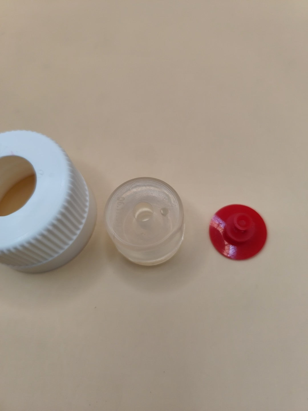 Formulator Cap For Nalgene Bottles Septa Cap