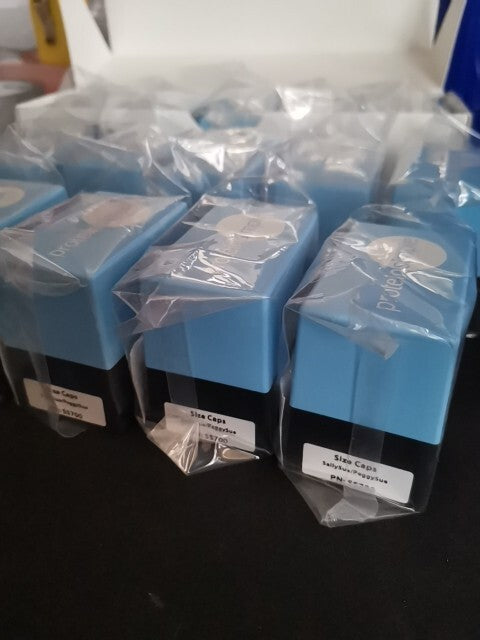 Lot Of 5 ProteinSimple 384 Well Plates And 14 Boxes Of Size Capillaries