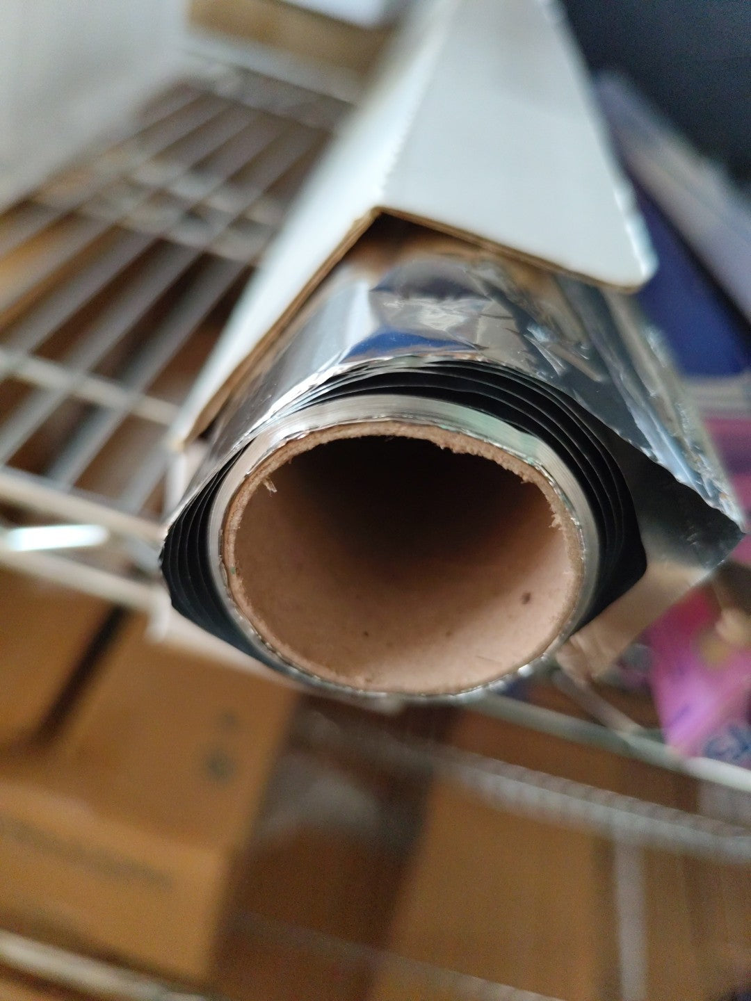 Aluminum Foil 10 Rolls Patially Used