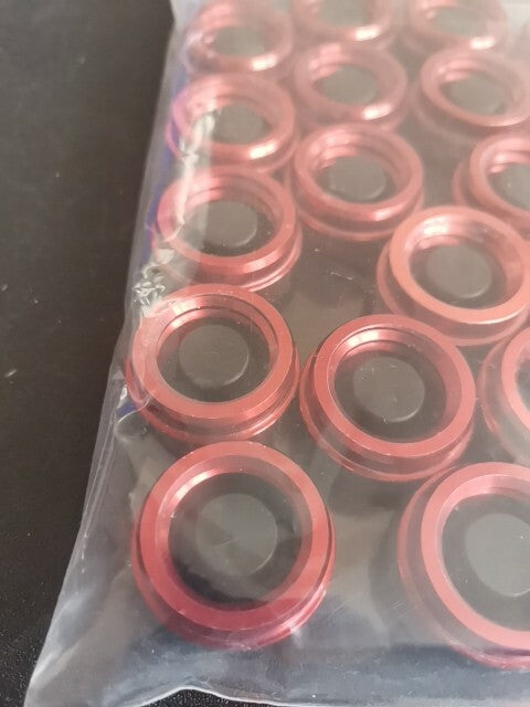 6 Used Cap Assemblies For Ultra Speed Centrifugation Beckman
