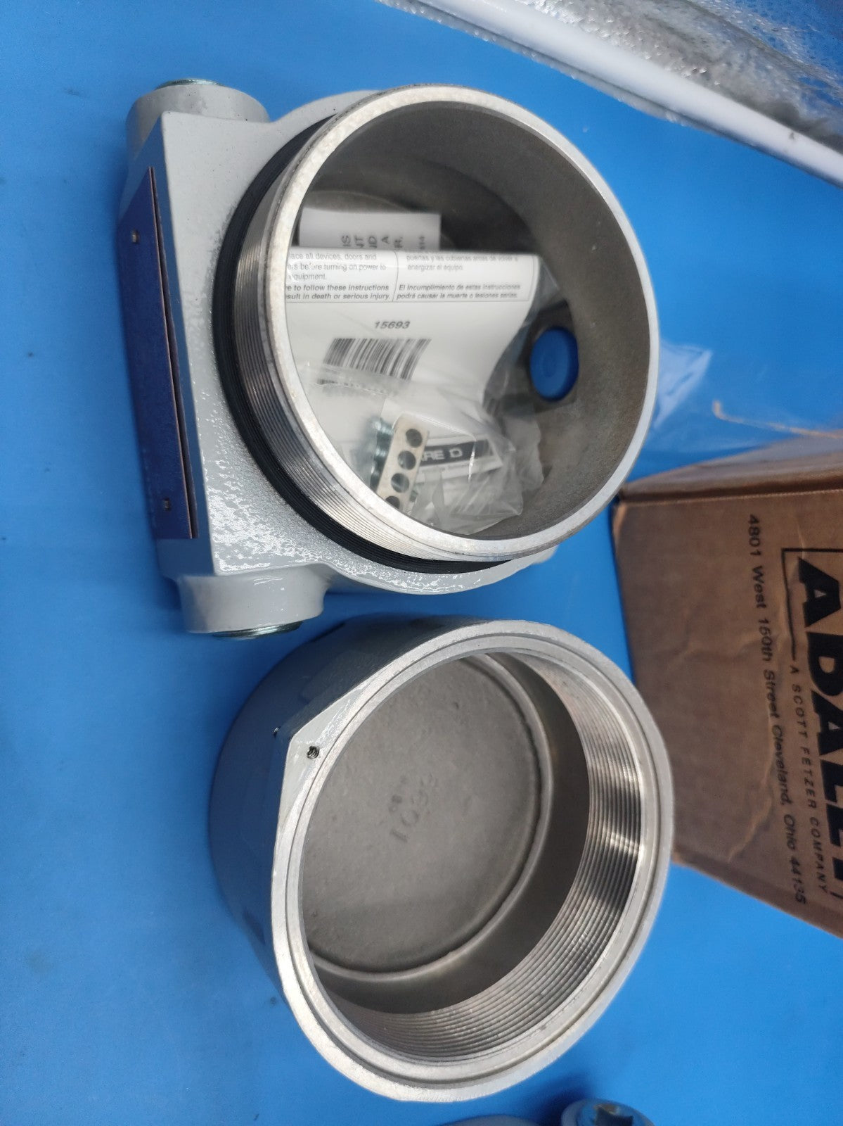 nVent Raychem HAK-JB3-100 Explosion-Proof Corrosion-Resistant Junction Box